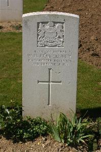 Tincourt New British Cemetery - Pendlebury, W H