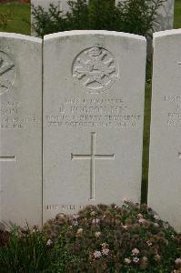 Tincourt New British Cemetery - Pogson, E