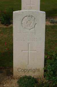 Tincourt New British Cemetery - Pope, Thomas
