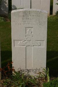 Tincourt New British Cemetery - Pratt, D