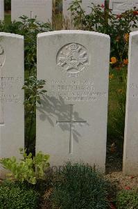 Tincourt New British Cemetery - Pritchard, S