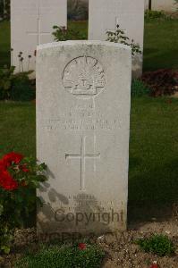 Tincourt New British Cemetery - Ray, John