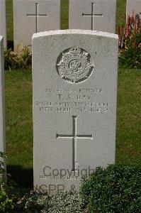 Tincourt New British Cemetery - Ray, T A