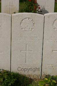 Tincourt New British Cemetery - Renton, Alexander Murray