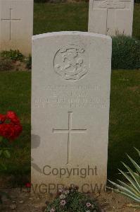 Tincourt New British Cemetery - Ruck, Ernest Walter