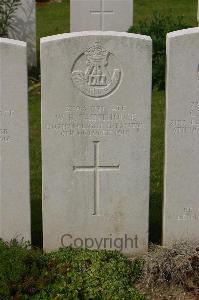 Tincourt New British Cemetery - Sainthouse, W R