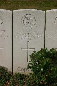 Tincourt New British Cemetery - Sandercock, J W