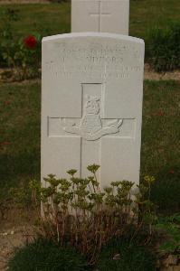 Tincourt New British Cemetery - Sandford, H