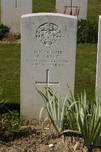 Tincourt New British Cemetery - Sayle, G