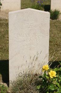 Tincourt New British Cemetery - Scheibig, Hermann