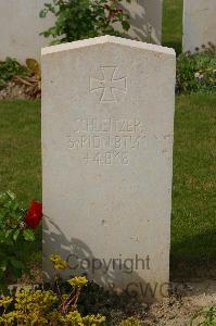 Tincourt New British Cemetery - Schleitzer, 