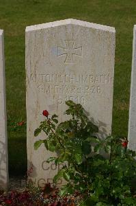 Tincourt New British Cemetery - Schlimbach, Anton