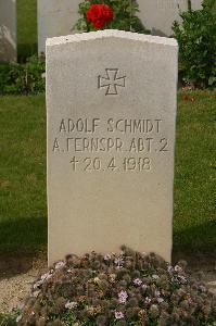Tincourt New British Cemetery - Schmidt, Adolf