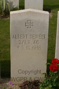 Tincourt New British Cemetery - Seipelt, Albert