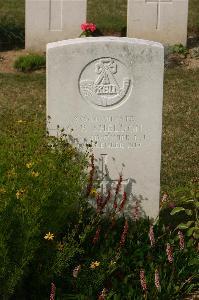 Tincourt New British Cemetery - Sheldon, C E