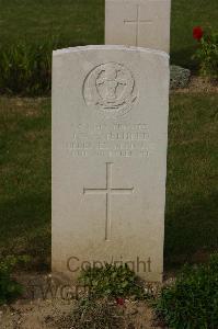 Tincourt New British Cemetery - Shepherd, J W