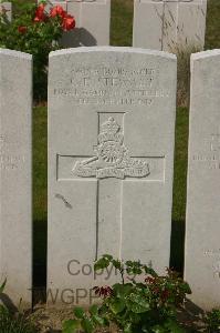 Tincourt New British Cemetery - Stewart, C E