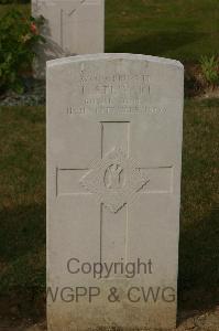Tincourt New British Cemetery - Stewart, J