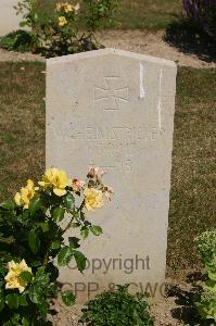Tincourt New British Cemetery - Stricker, Wilhelm