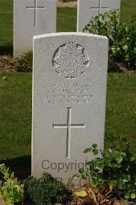 Tincourt New British Cemetery - Sullivan, J