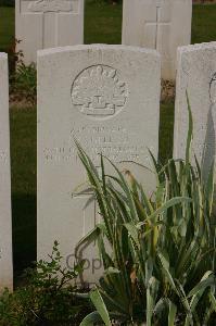 Tincourt New British Cemetery - Sullivan, Norman Francis