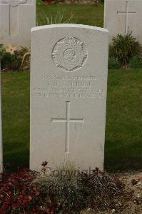 Tincourt New British Cemetery - Tabrum, Frederick James