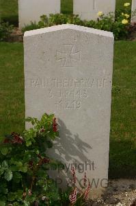 Tincourt New British Cemetery - Theuerkauf, Paul