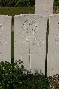 Tincourt New British Cemetery - Thorncroft, Cyril Arthur