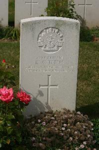 Tincourt New British Cemetery - Titus, Francis Charles
