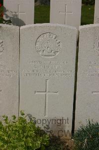 Tincourt New British Cemetery - Tucker, Alfred Joseph