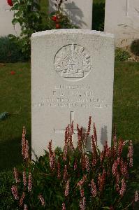 Tincourt New British Cemetery - Turner, Felix George