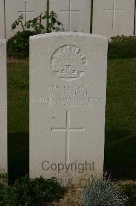 Tincourt New British Cemetery - Walsh, W J