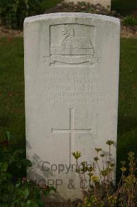 Tincourt New British Cemetery - Warburton, J