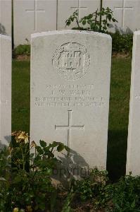 Tincourt New British Cemetery - Ward, J W