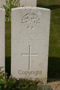 Tincourt New British Cemetery - Webb, J