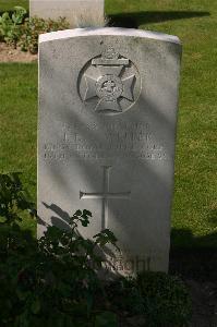 Tincourt New British Cemetery - Webber, J E C