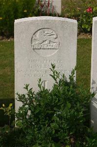 Tincourt New British Cemetery - Webster, G