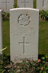 Tincourt New British Cemetery - Webster, S
