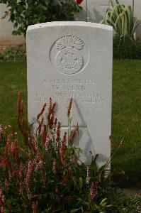 Tincourt New British Cemetery - Weed, W