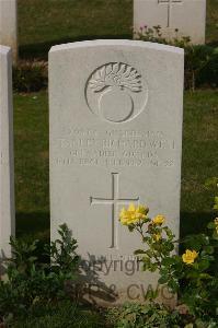 Tincourt New British Cemetery - West, Stanley Richard