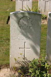 Tincourt New British Cemetery - Weston, Stanley