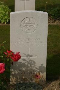 Tincourt New British Cemetery - Whiddon, H A