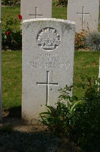 Tincourt New British Cemetery - Whitby, William