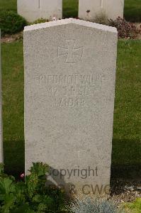 Tincourt New British Cemetery - Wilke, Friedrick