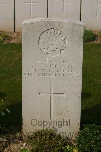 Tincourt New British Cemetery - Willmott, John William