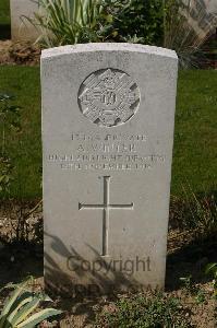 Tincourt New British Cemetery - Winter, A