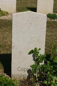 Tincourt New British Cemetery - Wirth, Willi