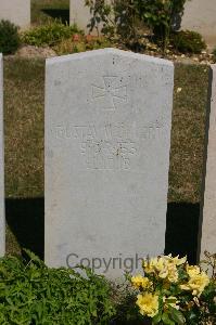 Tincourt New British Cemetery - Wohlert, Gustaw