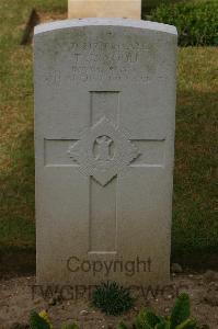 Tincourt New British Cemetery - Wood, Thomas James