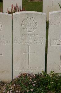 Tincourt New British Cemetery - Woodhouse, John James